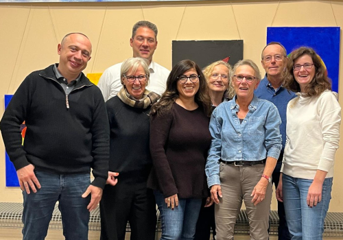 Von links nach rechts: Willi Keller, Ingeborg Jansen, Simon Marcus, Sara Pozzi, Susanne Lambsdorff, Beatrix Losem, Jürgen Hammerschlag-Mäsgen, Sandy Hauff. Nicht im Bild: Bärbel Reindl